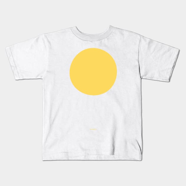 Circular - Crayola Dandelion Kids T-Shirt by Eugene and Jonnie Tee's